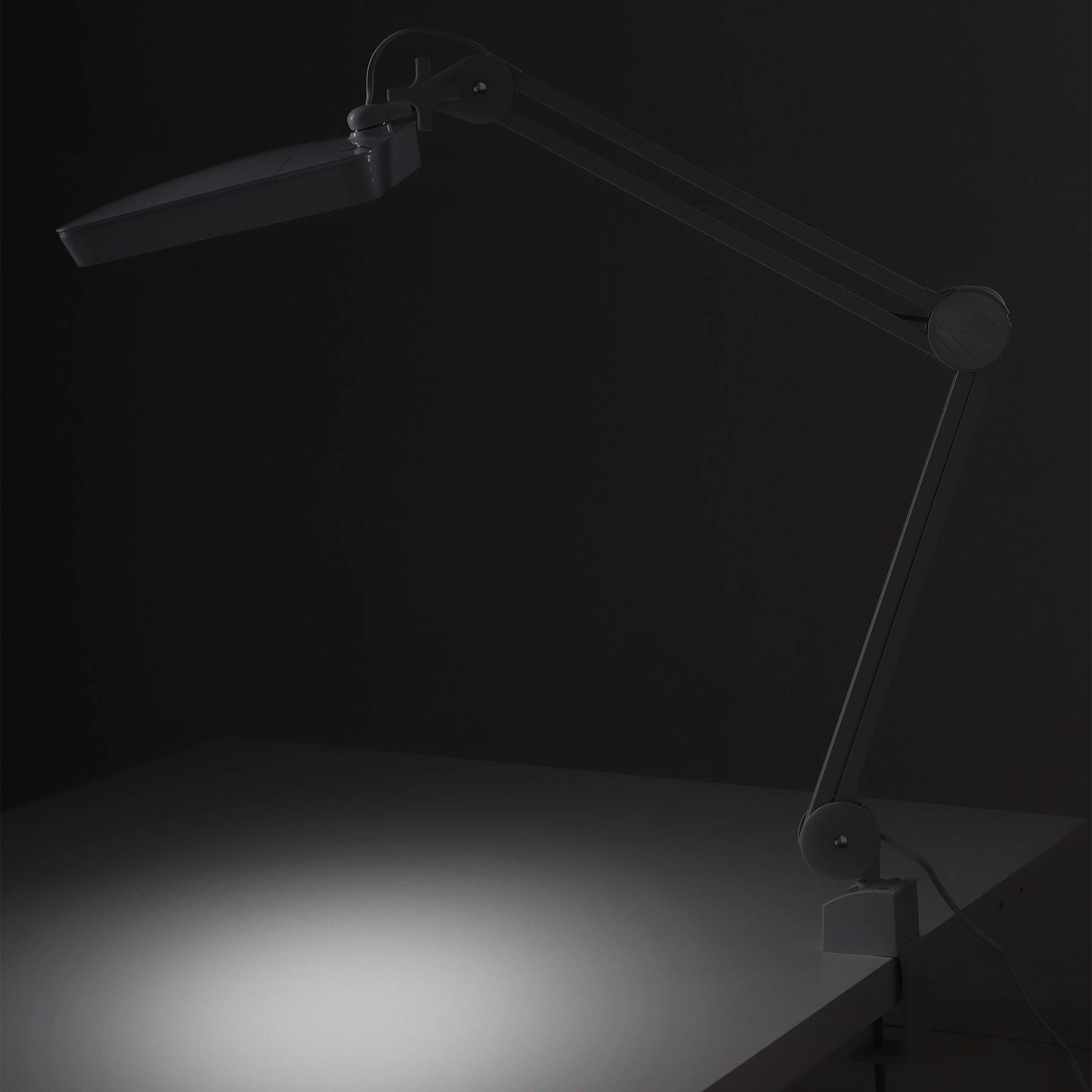 Лампа бестеневая с РУ (лампа-лупа) Med-Mos 9002LED (9008LED-D-189), П-образная, на 84 светодиода