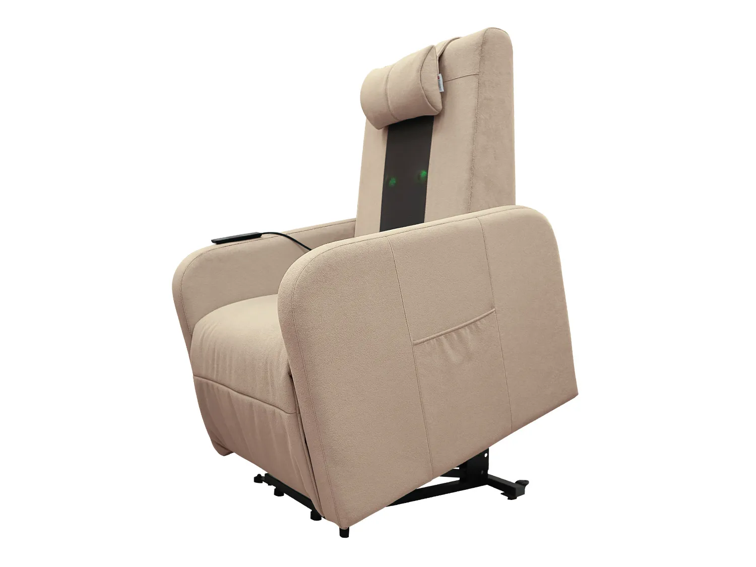 Массажное кресло реклайнер с подъемом FUJIMO LIFT CHAIR F3005 FLFK Ваниль (Sakura 4) - 1 