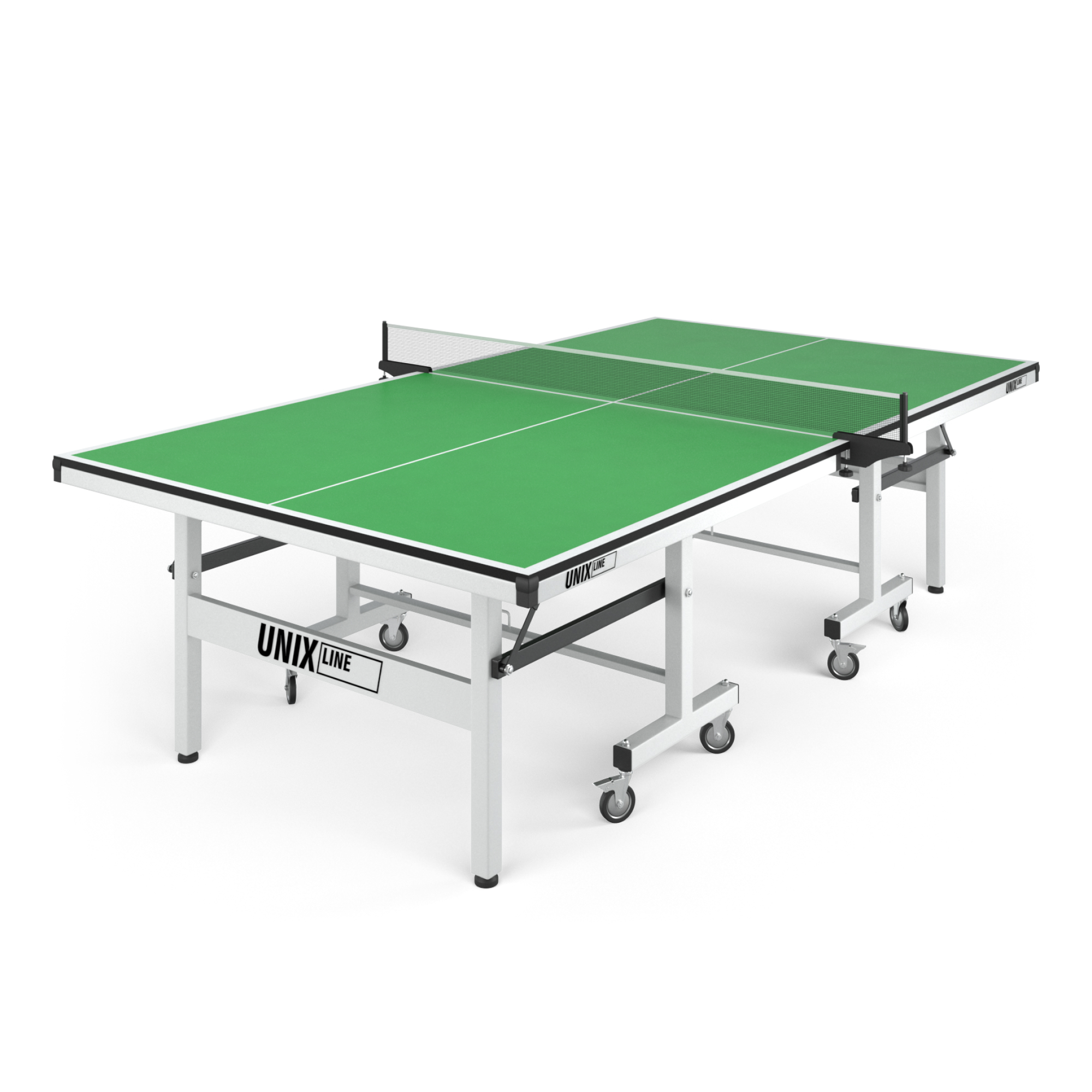 Профессиональный теннисный стол UNIX Line 25 mm MDF (Green) - 2 