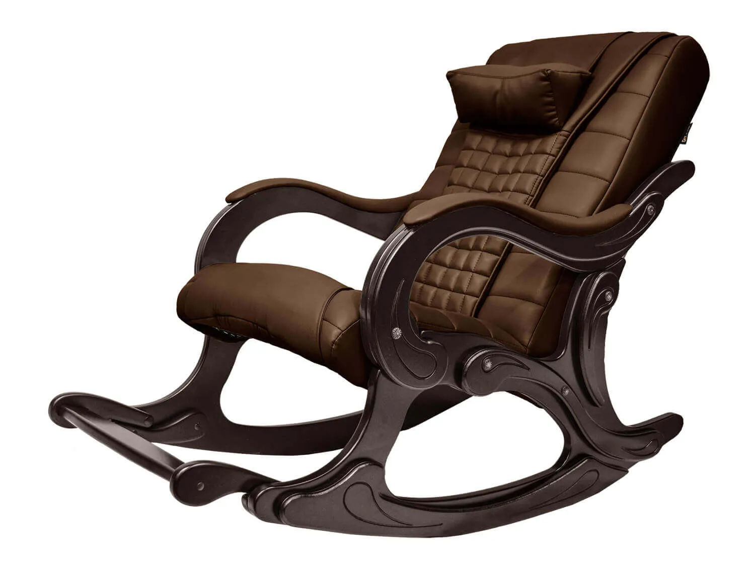 Массажное кресло качалка EGO WAVE EG2001F Шоколад (Арпатек)