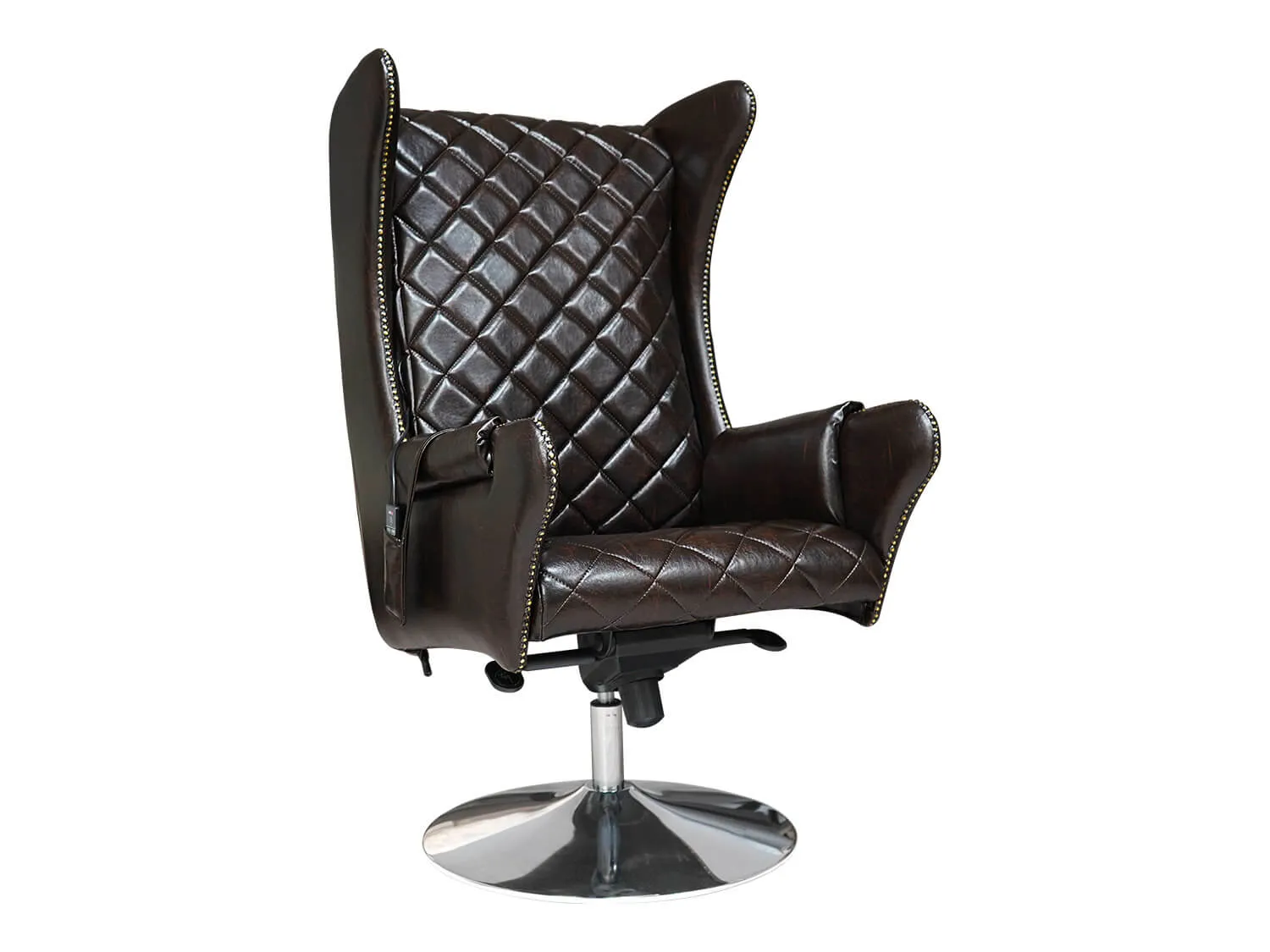 Дизайнерское массажное кресло EGO Lord EG3002 Шоколад (Арпатек) - 2 
