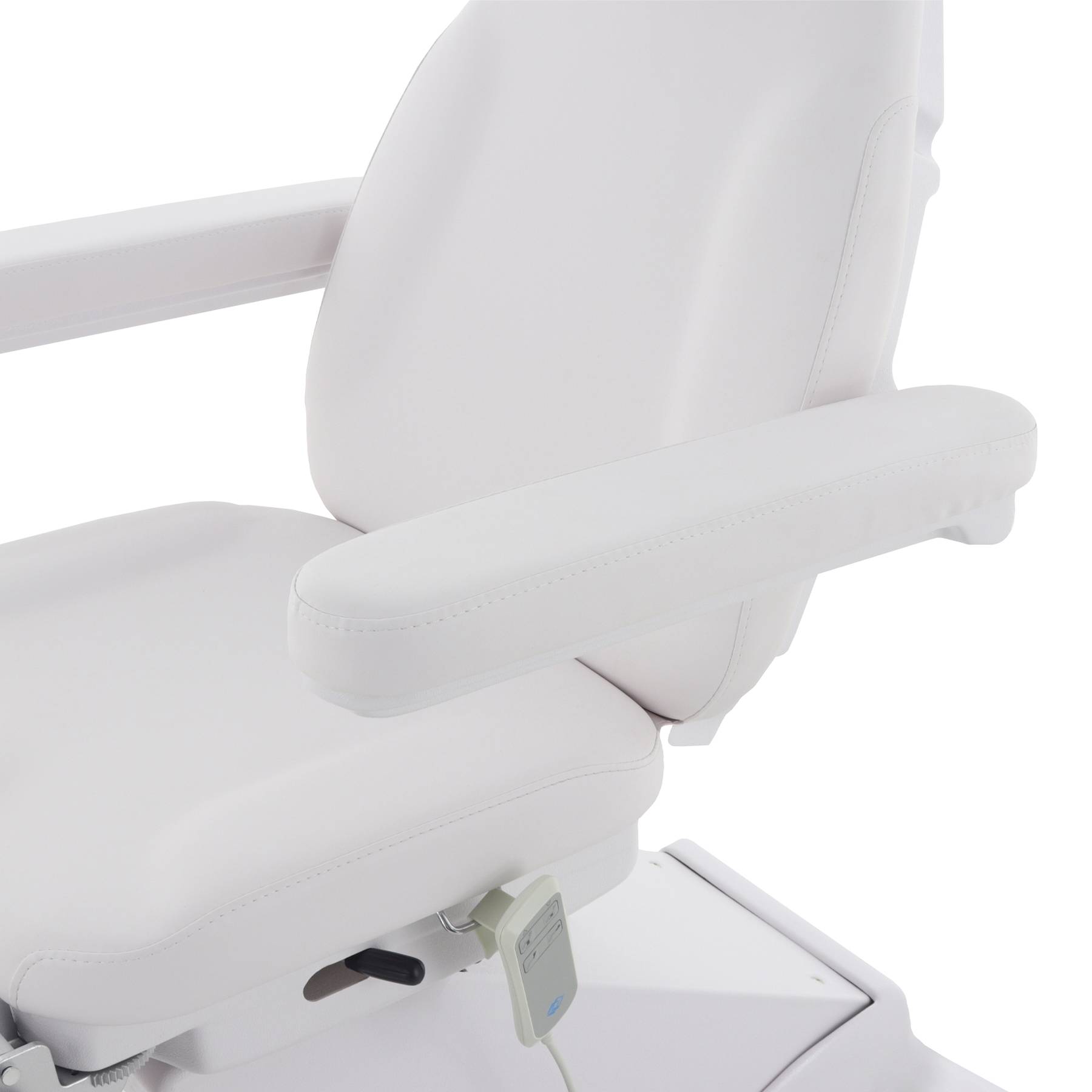 Педикюрное кресло электрическое 3 мотора Med-Mos ММКП-3/ КО-195DP00 с РУ БЕЛЫЙ - 25 
