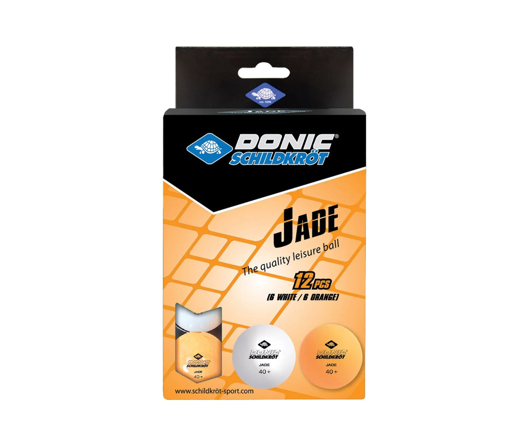Мячики для н/тенниса DONIC JADE 40+ - 2 