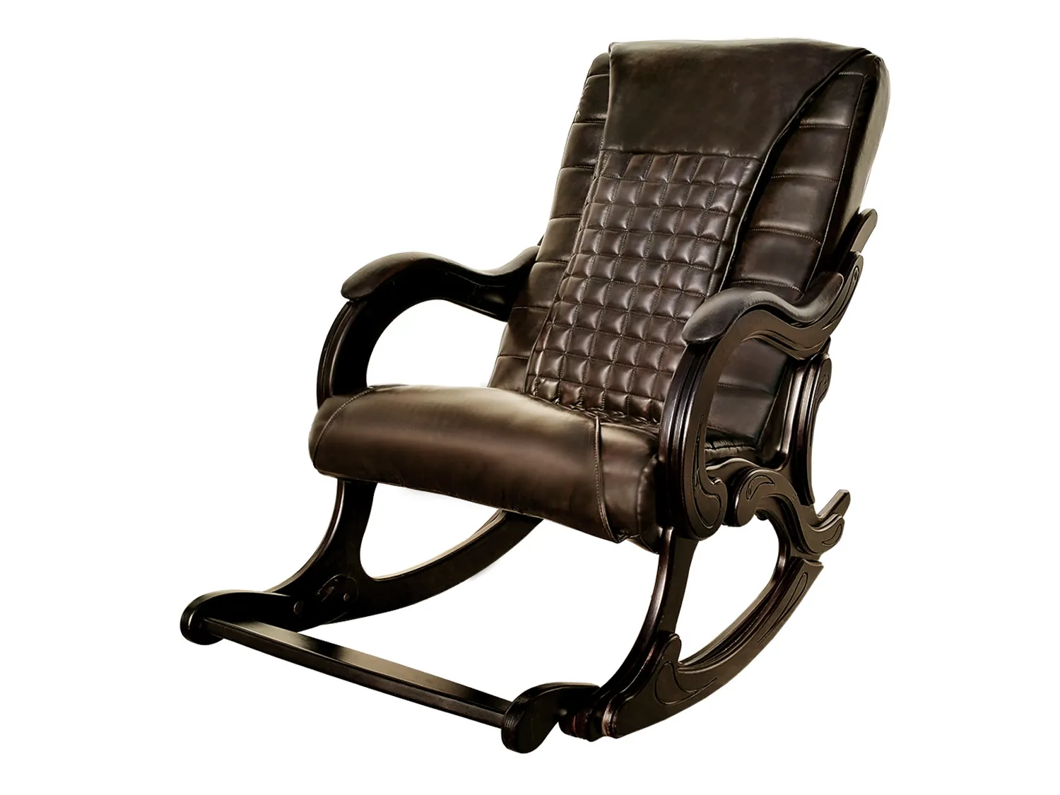 Массажное кресло качалка EGO WAVE EG2001F Шоколад (Арпатек)