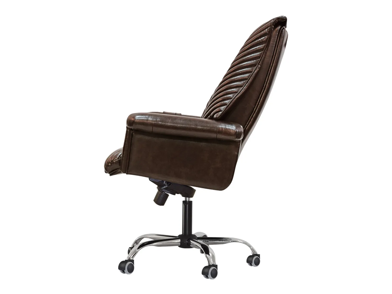 Офисное массажное кресло EGO President EG1005 Шоколад (Арпатек)