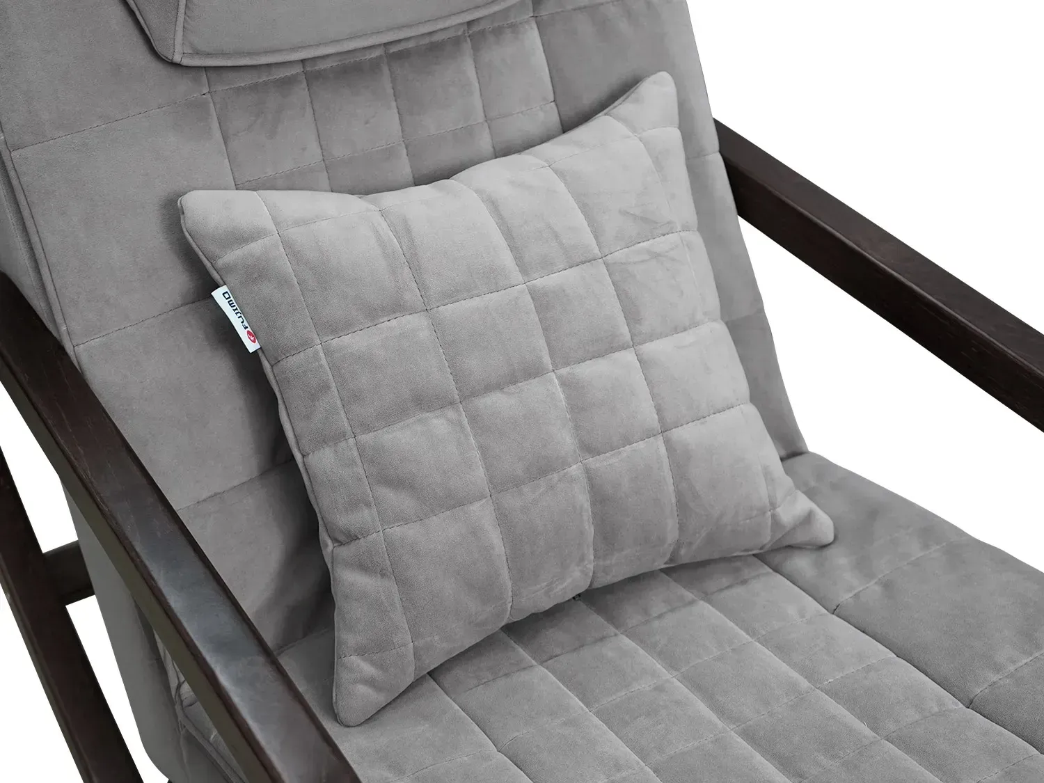 Массажное кресло качалка FUJIMO SOHO Plus F2009 Серый (TONY13)