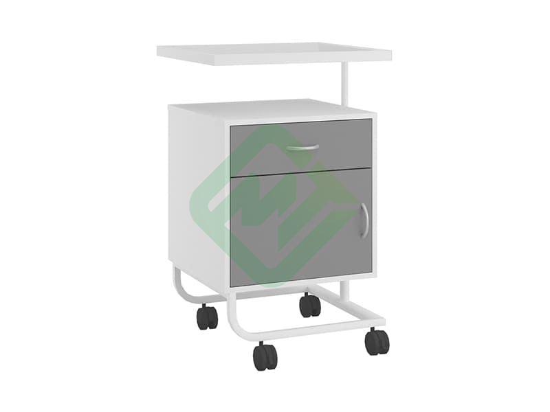 Тумба медицинская АСК ТМ.13.02 (с поворотным столиком)