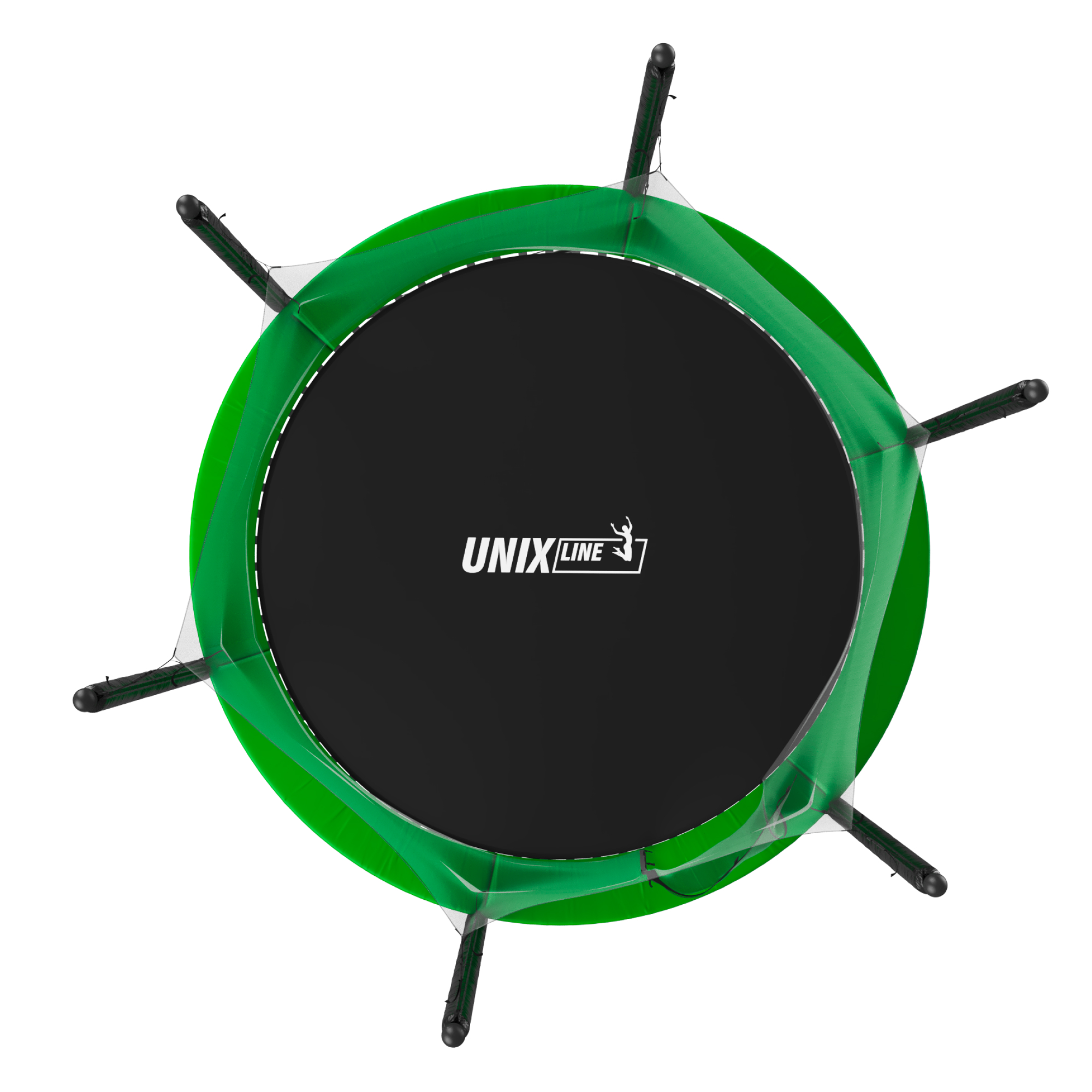 Батут UNIX Line Simple 8 ft Green (inside) - 6 