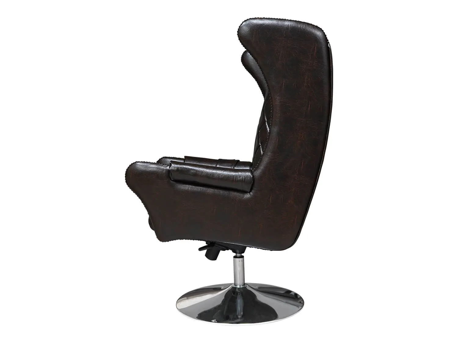 Дизайнерское массажное кресло EGO Lord EG3002 Шоколад (Арпатек) - 4 