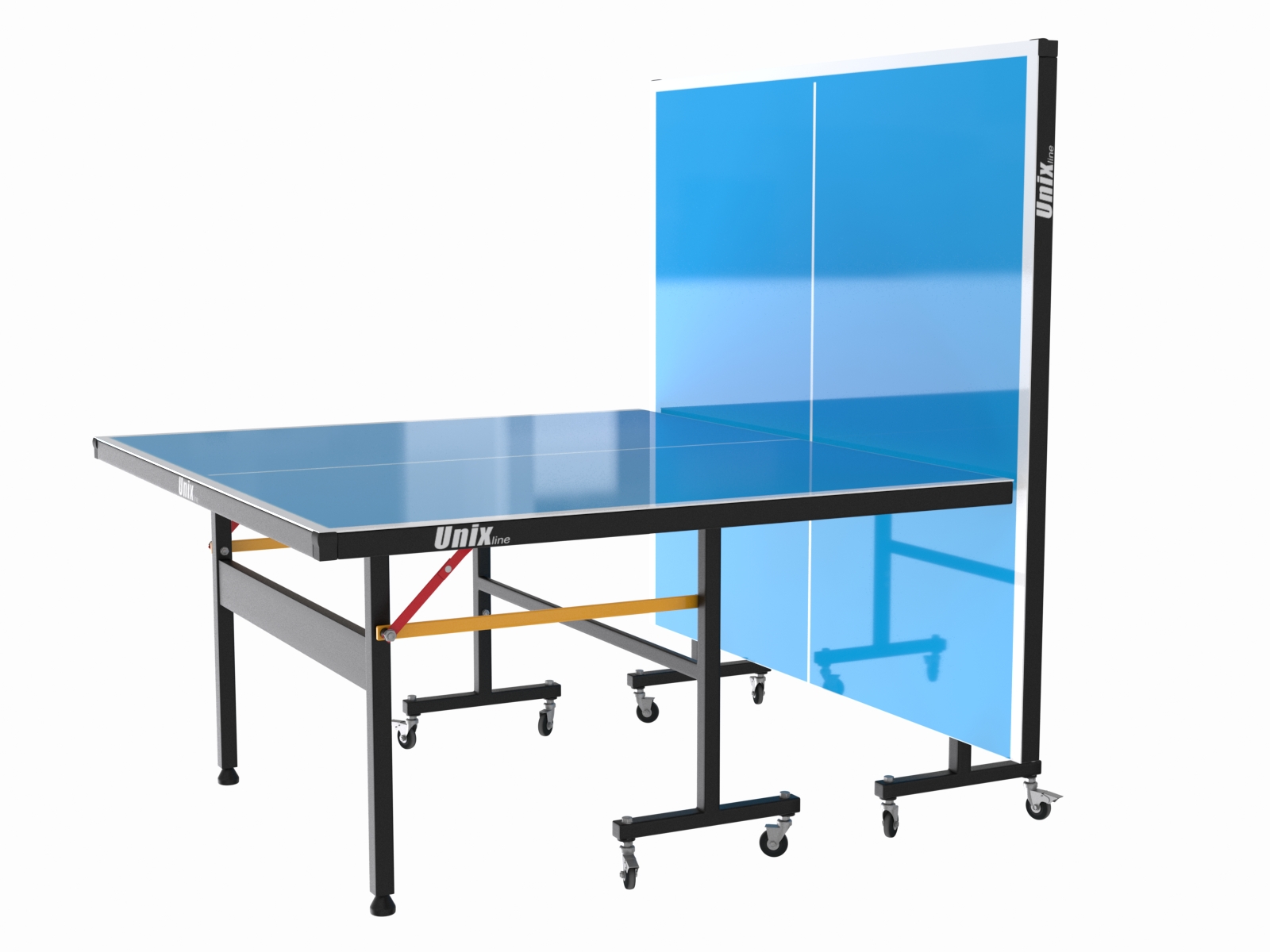 Всепогодный теннисный стол UNIX Line outdoor 6mm (blue) - 8 