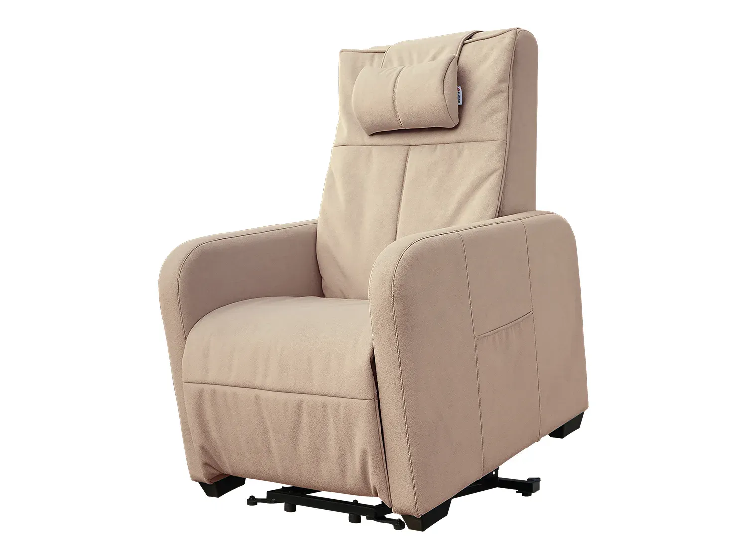 Кресло-реклайнер электрический с подъемом и массажем FUJIMO LIFT CHAIR F3005 FLFL Ваниль (Sakura 4) - 11 