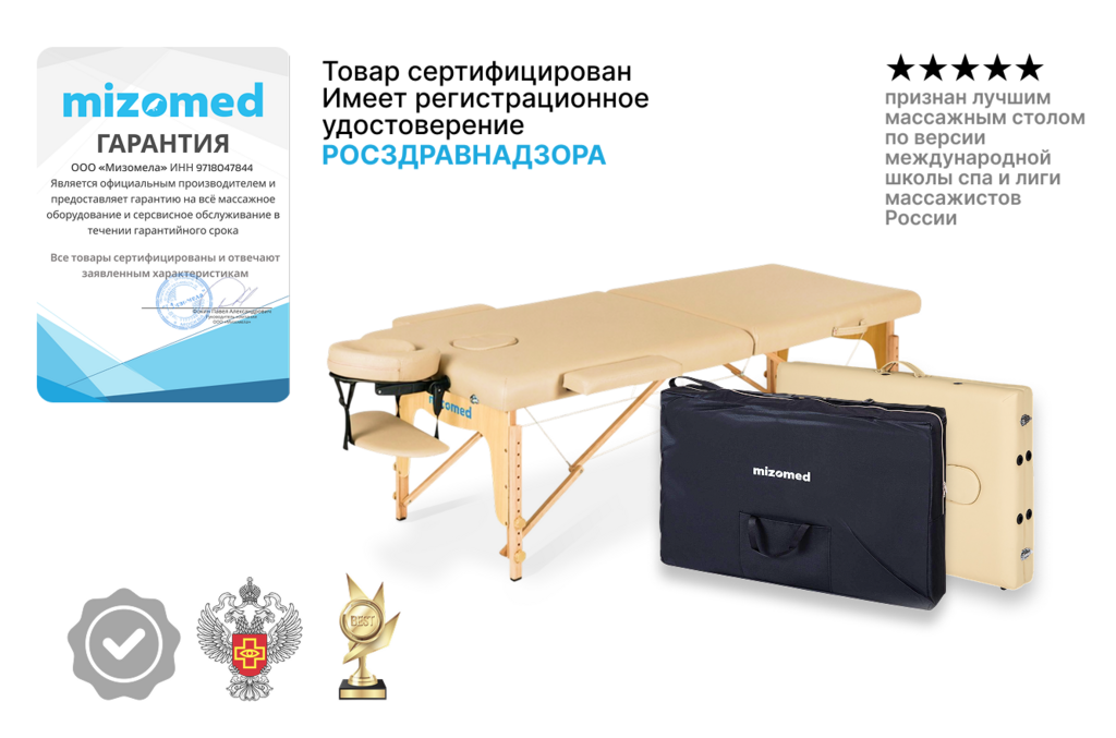 Гарантия и сертификация Mizomed