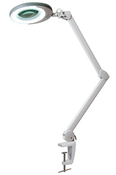Лампа-лупа на кронштейне (5 диоптрий) SMD, 60 светодиодов, 8 вт, с подсветкой, бестеневая