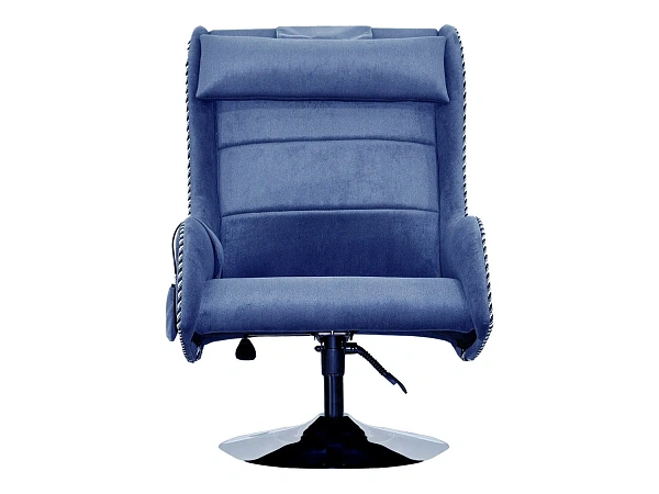 Навигация для фото Дизайнерское массажное кресло EGO Max Comfort EG3003 Синий (Микрошенилл)