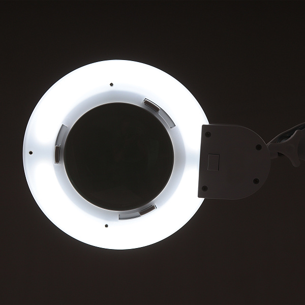Навигация для фото Лампа бестеневая с РУ (лампа-лупа) Med-Mos 9006LED (9006LED-D-127), многофункциональная, со съёмной линзой