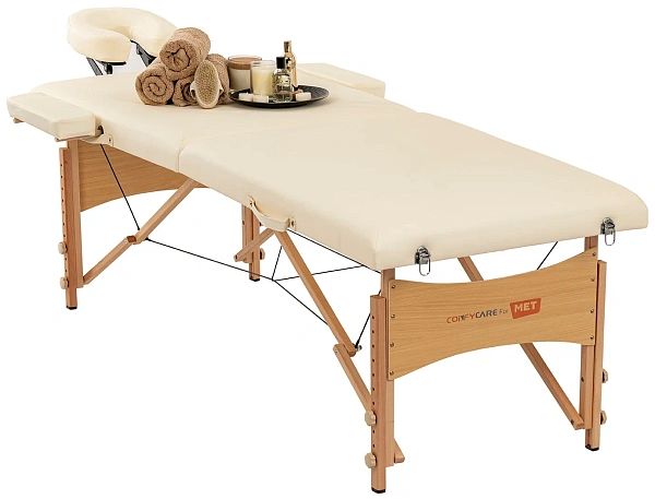 Навигация для фото Массажный стол, деревянный, 2-х секционный MET Comfort W2 - 1