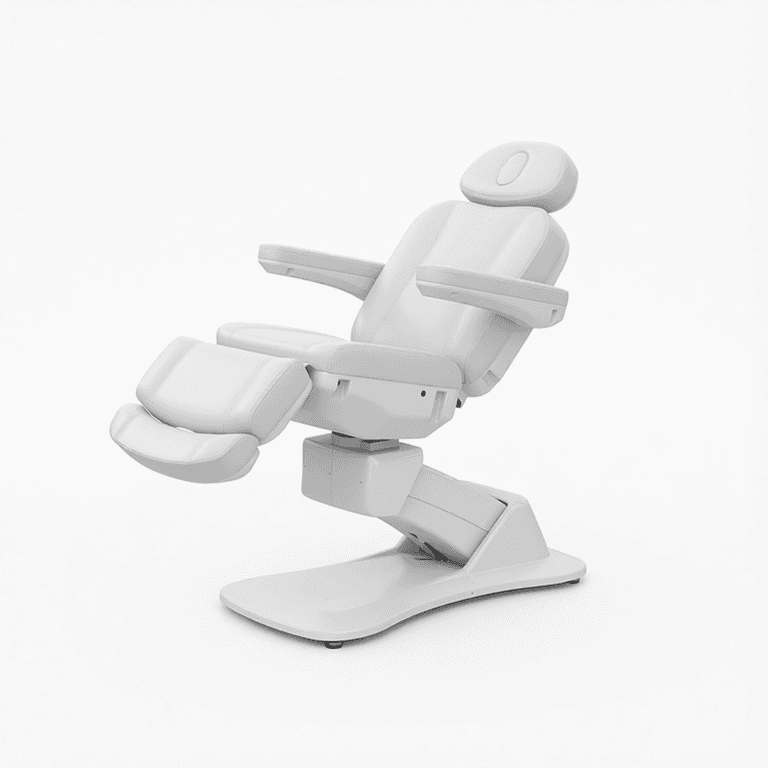 Стол массажный электрический Mizomed Morley с электроприводом, 4 мотора, белый