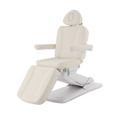 Косметологическое кресло электрическое 4 мотора Med-Mos ММКК-4 (KO-185DP) с РУ, Крем