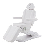 Косметологическое кресло электрическое 4 мотора Med-Mos ММКК-4 (KO-185DP) с РУ, Белый